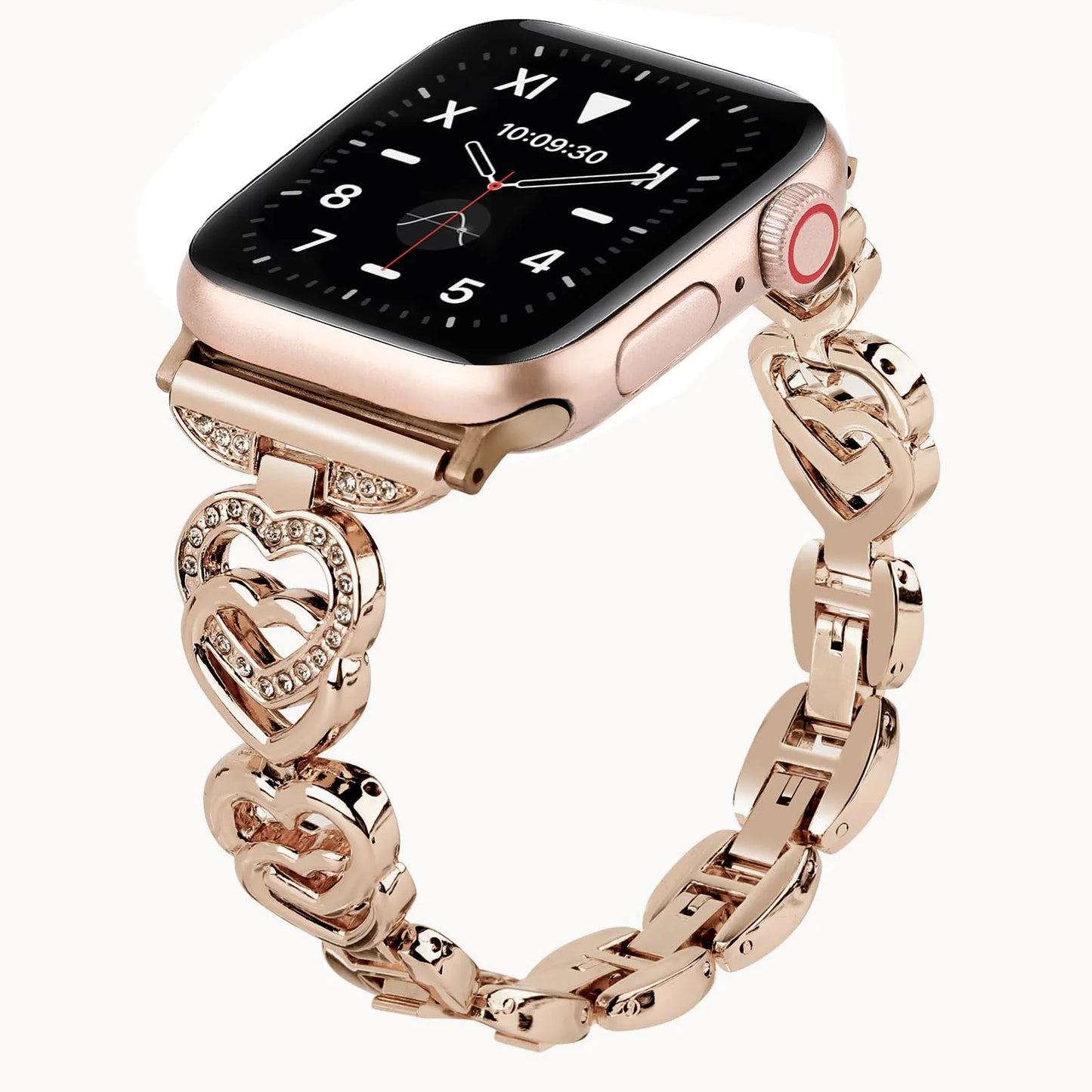 Diamond Heart Bracelet for Apple Watch